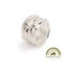 One-and-a-half-footer Ring in Fairmined Silver -fairmined logo- by Dorothee Rosen