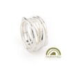 OneFooter Ring in Fairmined Silver by Dorothee Rosen
