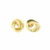 18k gold Knot earrings