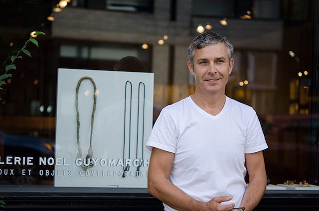 Noel in front of his amazing gallery in Montreal. Don't miss a visit if you are in the city!