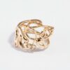 Script Ring in 18k Yellow Gold