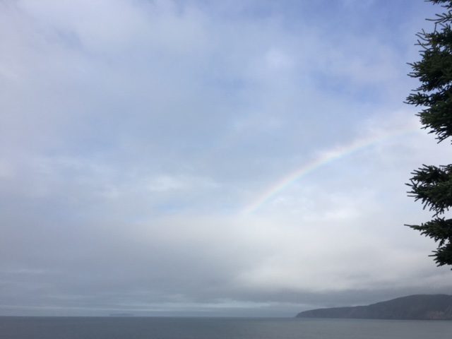 View towards Cape Chignacto. This photo illustrates well how the whole trip made me feel