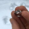 KNOT Ring in Palladium White