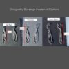 Dragonfly Earrings Fastener Options & Size Comparison