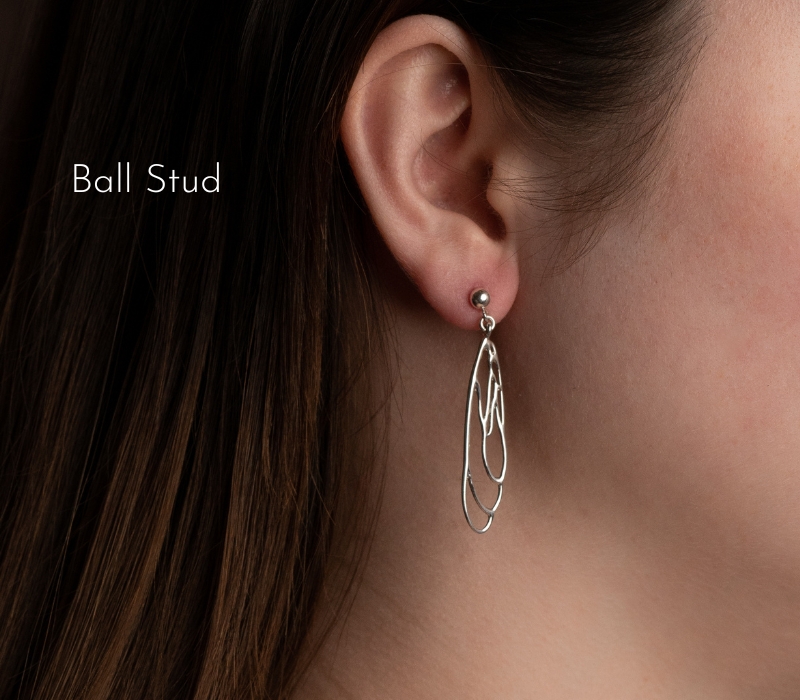 Dragonfly Earrings_Short_BallStud_sterling_Dorothee Rosen-labelled