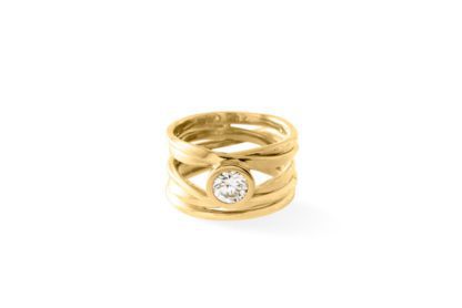 Expert Advice FAQ Dorothée Rosen Finished Ring Onefooter 18k Gold with Diamond