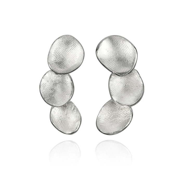 MoonShell Three Earrings