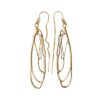 Dragonfly Earrings in 14k Yellow Gold - Long - Dorothee Rosen