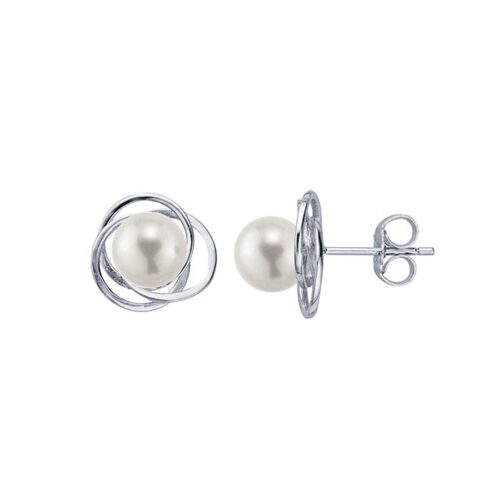 Dorothee Rosen MoonOrbit Stud Earrings in Sterling Silver
