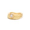 Fairmined ECO gold ring with ethical diamond