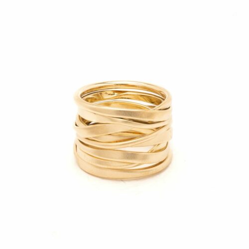 DorotheeRosen Handmade in Canada TwoFooter Ring 18k in Yellow Gold Ring
