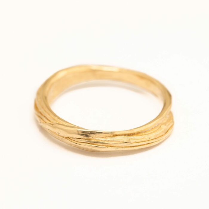 ethically mined gold ring