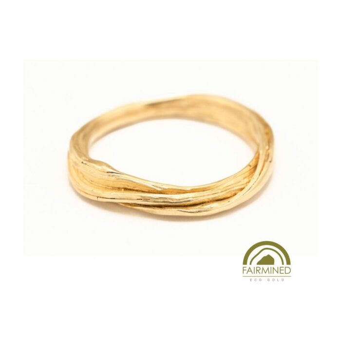 DorotheeRosen 18k Ethical Fairmined ECO Gold Flow Ring 09