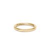 2mm 14k Yellow Gold Recycled Ethical Sustainable Wedding Band Handmade by Dorothée Rosen in Halifax, Canada