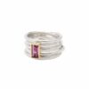 Dorothee Rosen | Pink Tourmaline OneFooter in Sterling Silver