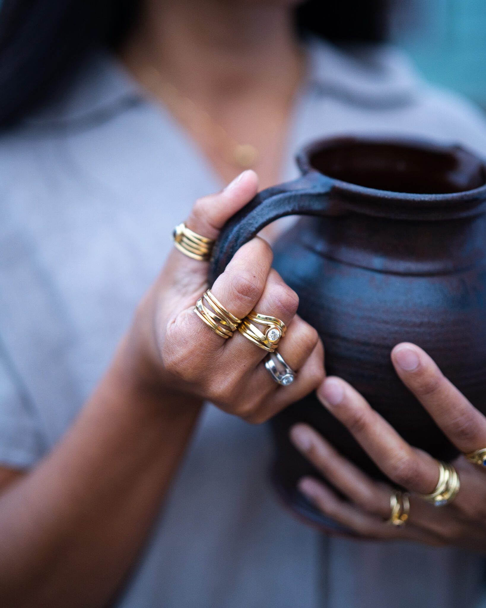 DorotheeRosen | OneFooter rings 18k, Variety | Editorial 2
