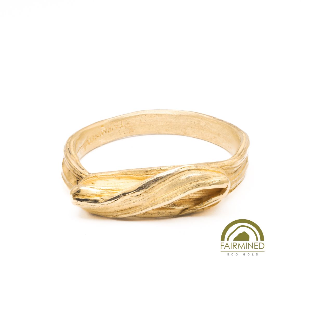 18k Fairmined Eco Sustainable Gold Ring sz 6.75 No 18 by Dorothee Rosen