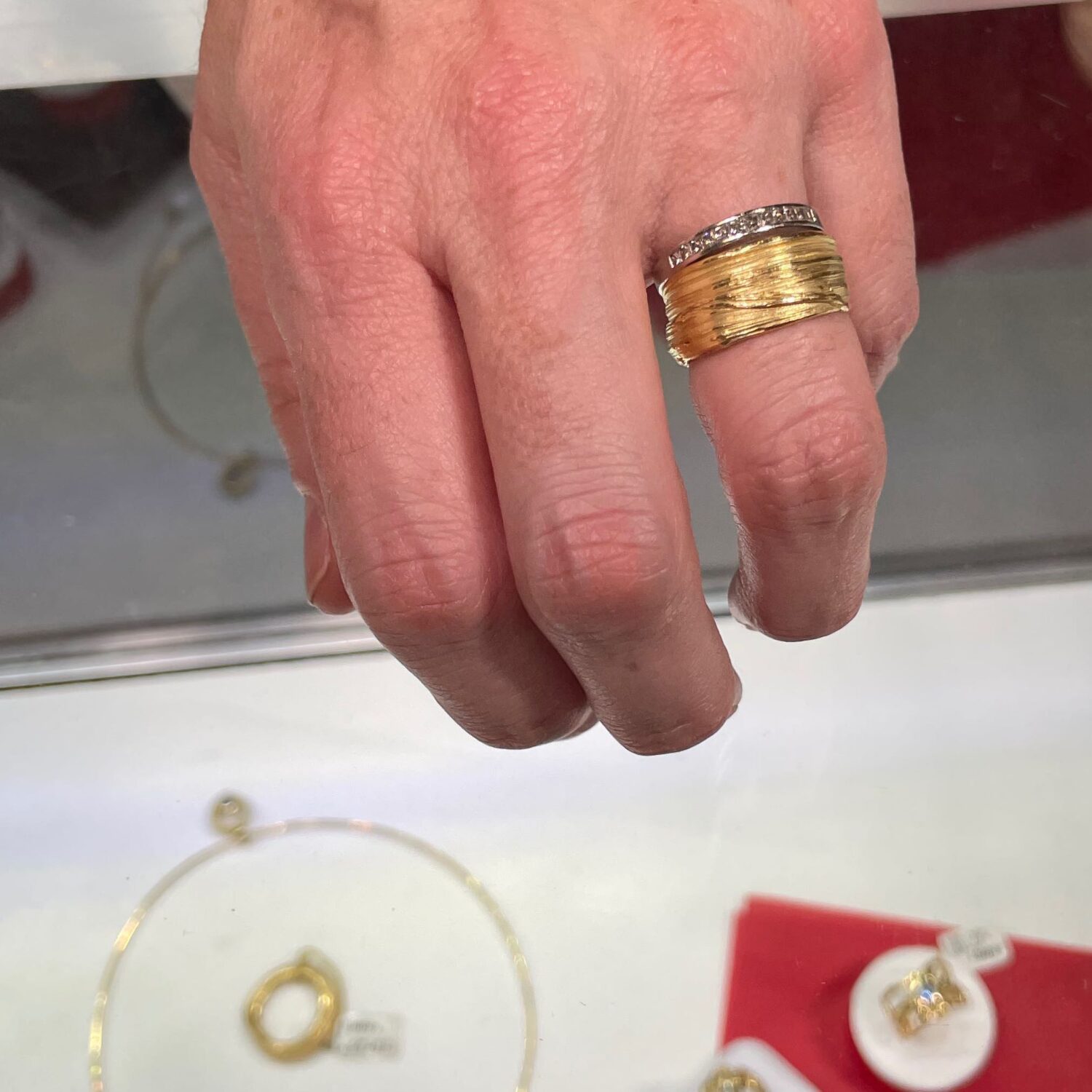 Flow Ring No. 10 in Fairmined ECO 18k yellow gold, size 7.5