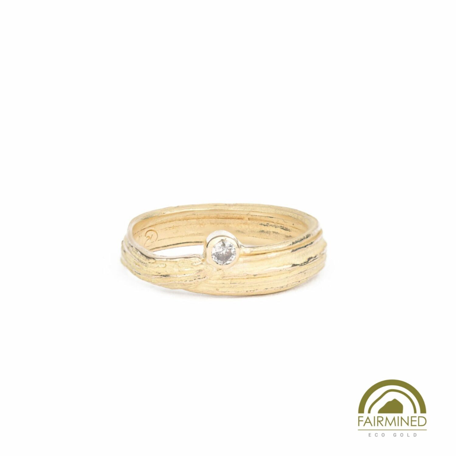 DorotheeRosen_FLOW_18k_FM_Eco | No 24 | sz4.75 | salt&pepper diamond - light!