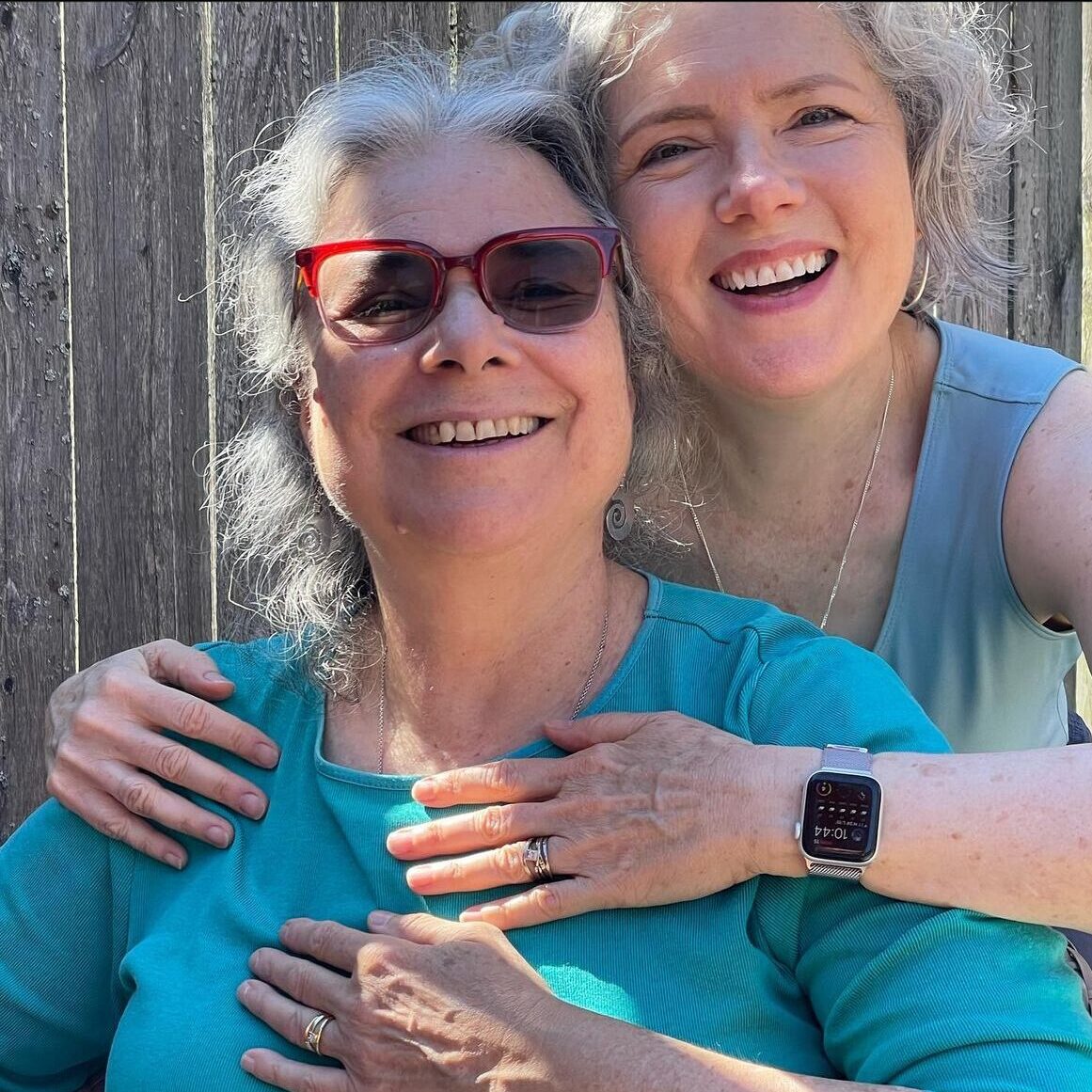 Basia and Eve wearing Dorothee Rosen Rings IMG_9157