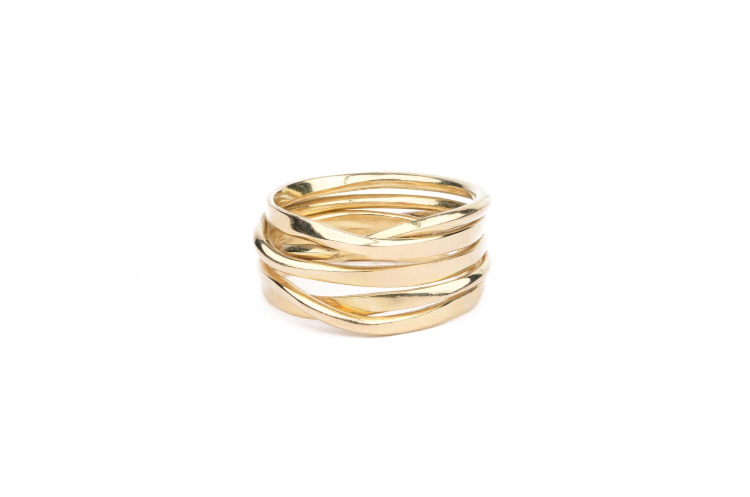 OneFooter Ring in 18K Yellow Gold - sz 10