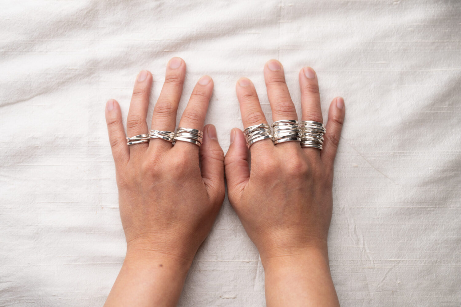 OneAndAHalfFooter in Fairmined Sterling Silver