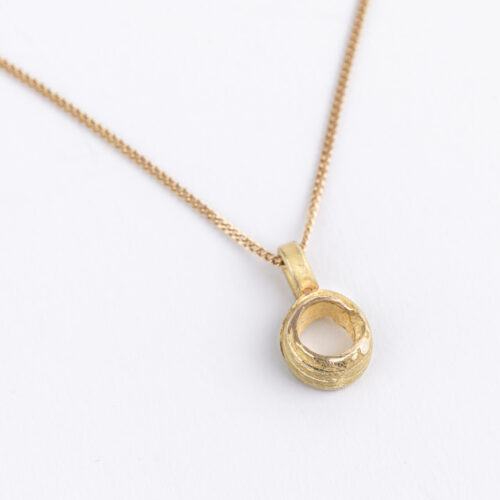 FLOW Pendant No.07 - 18k Fairmined ECO gold (8 of 17) by Dorothee Rosen