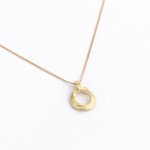 FLOW Pendant No.20 - 18k Fairmined gold (6 of 17) by Dorothee Rosen