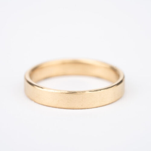 Wedding Band - 14ky - 4mm - Size 9.5 - Studio by Dorothee Rosen